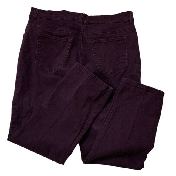 Gloria Vanderbilt Amanda Jeans Womens 16 Petite Straight Leg Streetwear Denim - Picture 4 of 9